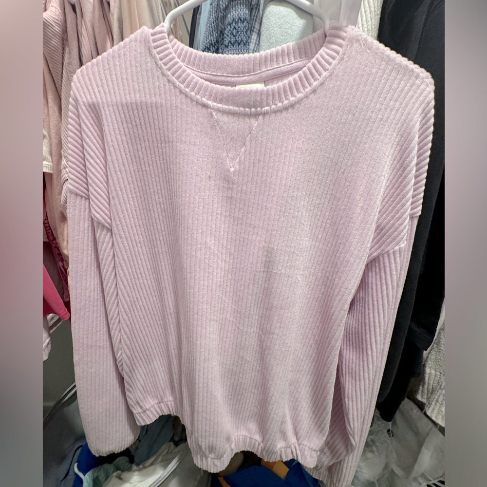 Target long sleeve lilac sweater